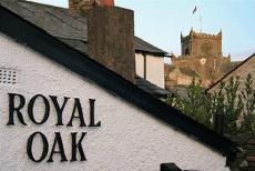 Royal Oak Inn Cartmel exterior cartmel priory